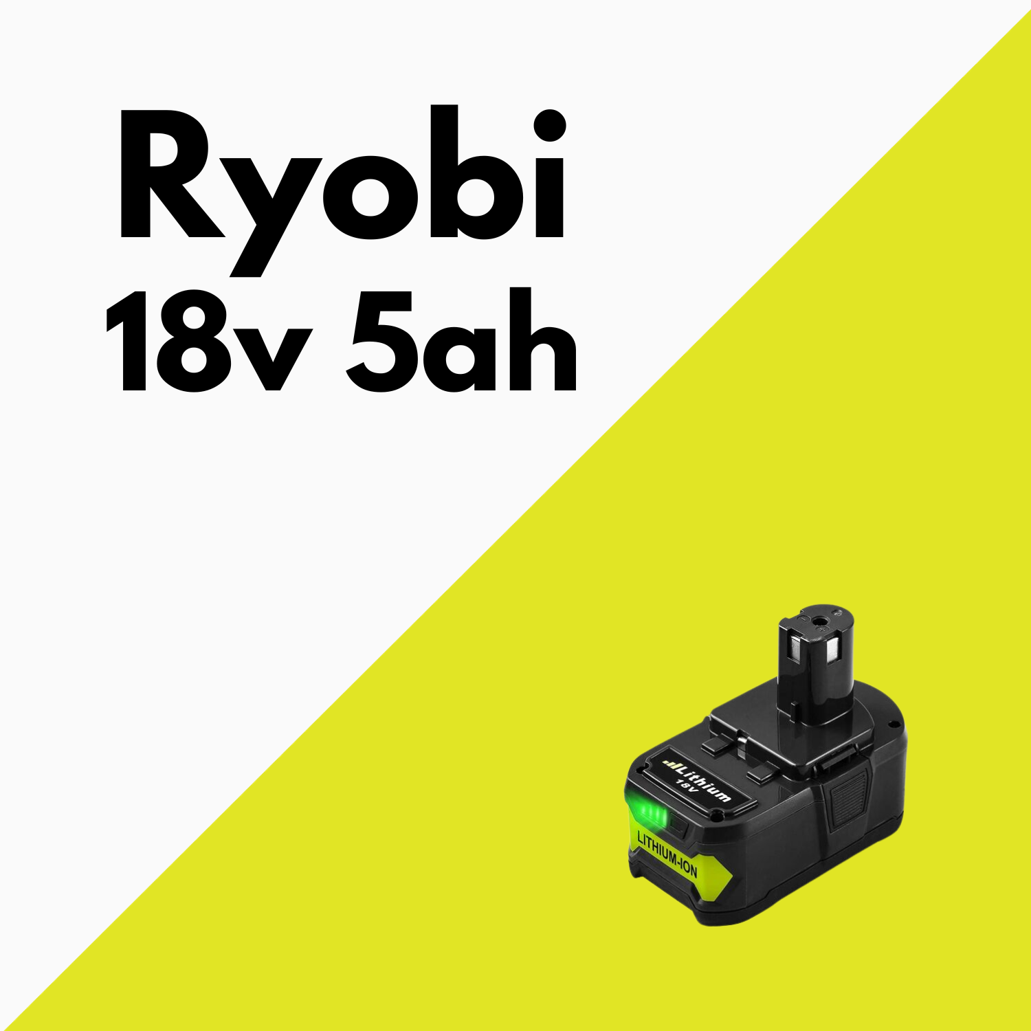 Batterie Ryobi 18v 5ah