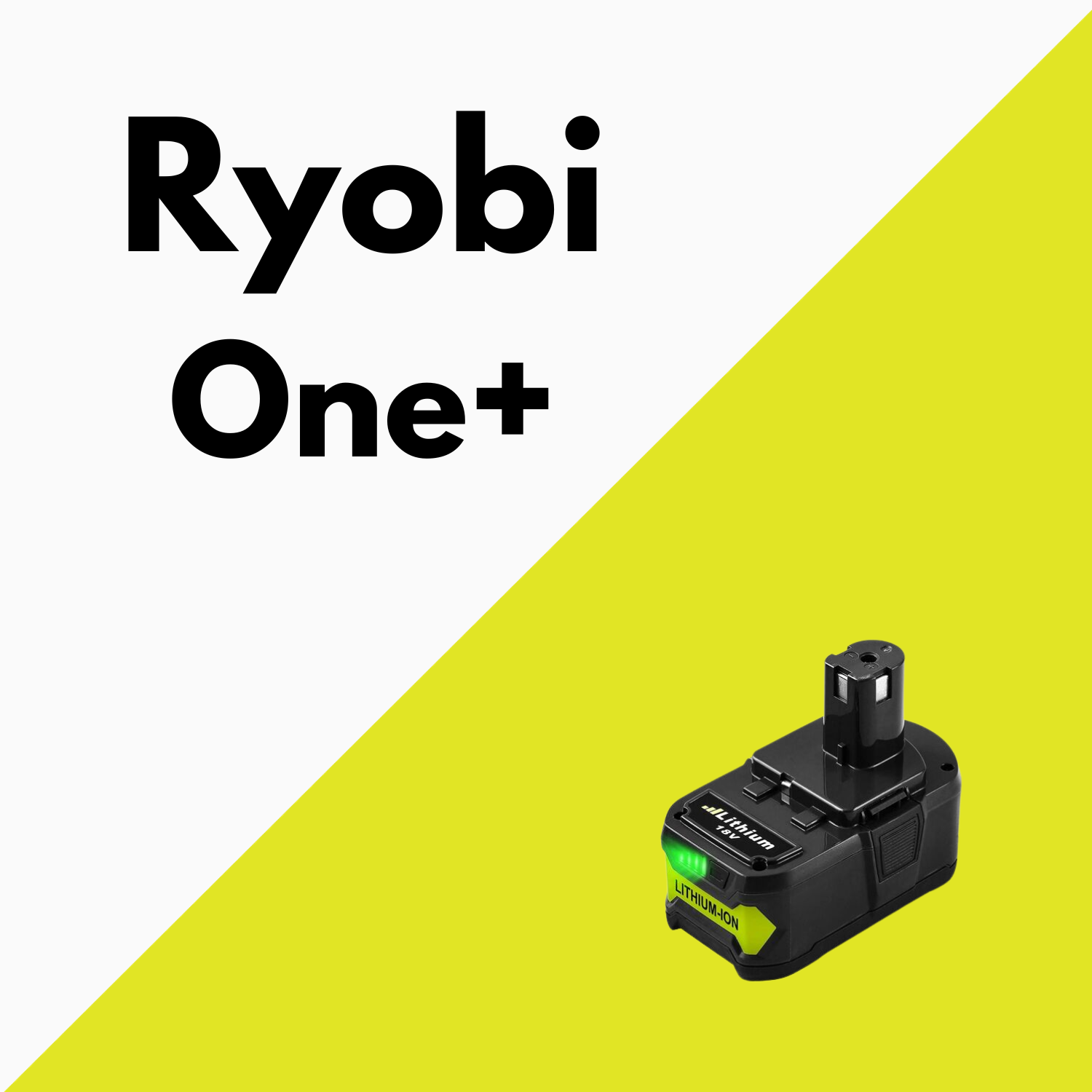 Batterie Ryobi one+ plus
